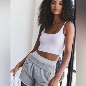 FP Movement Tighten Up Low-Back Tank in White, size XS/S